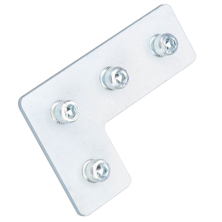  L-shaped Fixing Plate (kit with screws)