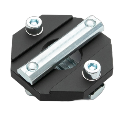 Cross Mounting Bracket For Profiles (kit with screws)